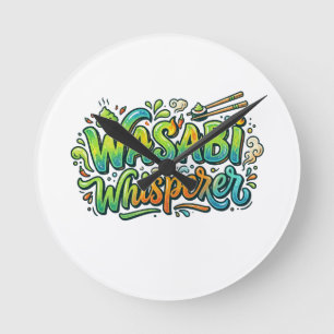 Wasabi Whisperer T-shirt Ronde Klok