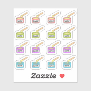 Wasafspraak Ontharing Zelfzorg BujoPlanner  Sticker