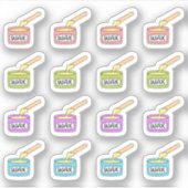 Wasafspraak Ontharing Zelfzorg BujoPlanner Sticker (Voorkant)