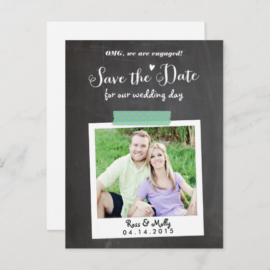 Wasaftappen Opslaan Briefkaart Datum (Voorkant / Achterkant)