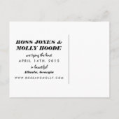 Wasaftappen Opslaan Briefkaart Datum (Achterkant)