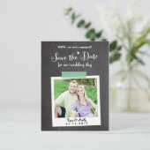 Wasaftappen Opslaan Briefkaart Datum (Staand voorkant)