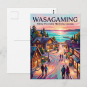Wasagaming Canada Briefkaart (Voorkant / Achterkant)