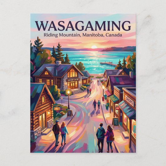 Wasagaming Canada Briefkaart (Voorkant)