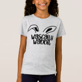 Wasally Wabbit Fun Easter Rabbit T-shirt (Voorkant)