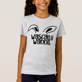 Wasally Wabbit Fun Easter Rabbit T-shirt