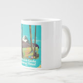 Wasatch-Cache National Forest Utah vakantieposter Grote Koffiekop (Voorkant rechts)