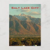 Wasatch Front Briefkaart (Voorkant)