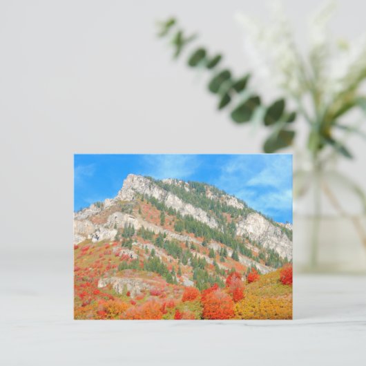 Wasatch Front Mountains, Utah Briefkaart (Staand voorkant)