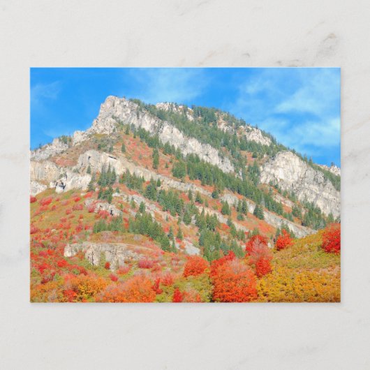 Wasatch Front Mountains, Utah Briefkaart (Voorkant)