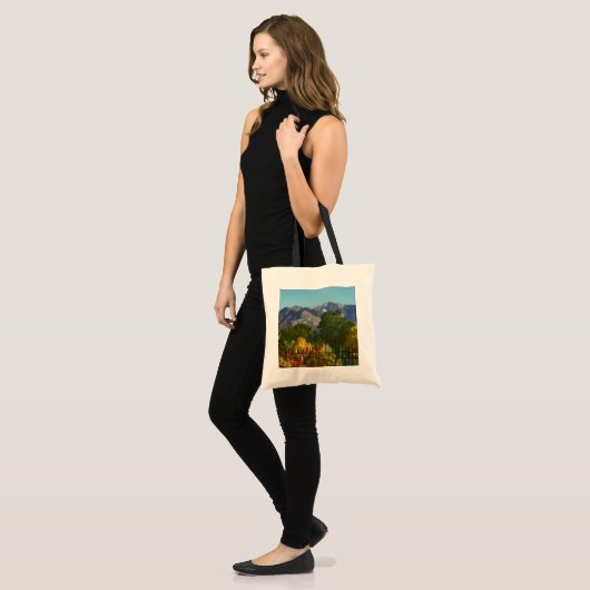 Wasatch Mountain Autumn in Utah Tote Bag (Voorkant (model))