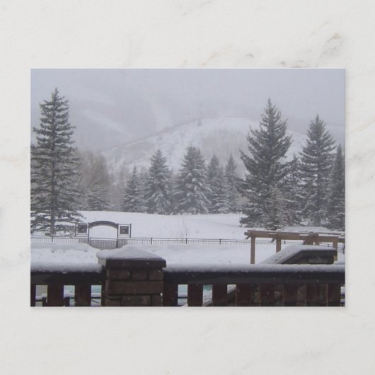Wasatch Mountains, Park City, Utah Briefkaart (Voorkant)