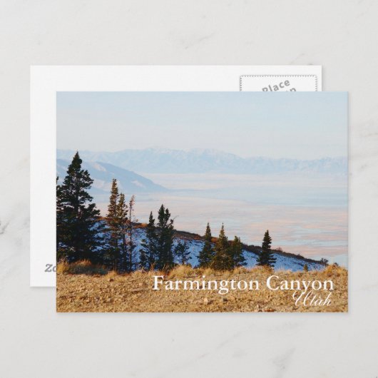 Wasatch Mountains, Utah Briefkaart (Voorkant / Achterkant)