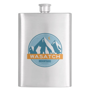 Wasatch Mountains Utah Flacon