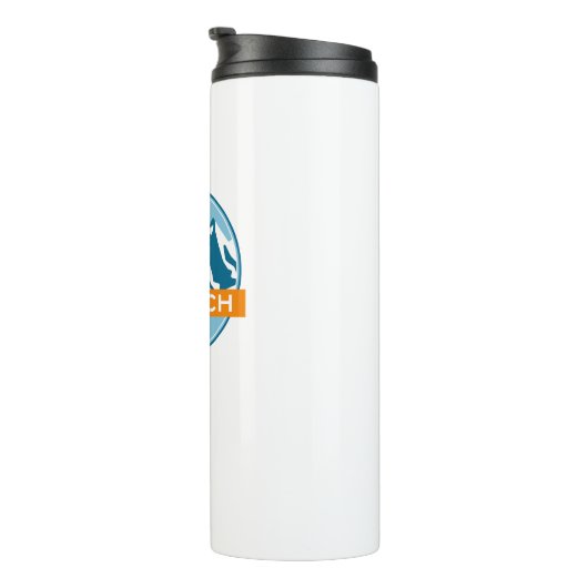 Wasatch Mountains Utah Thermosbeker (Geroteerd rechts)