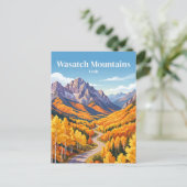 Wasatch Mountains VS Briefkaart (Staand voorkant)