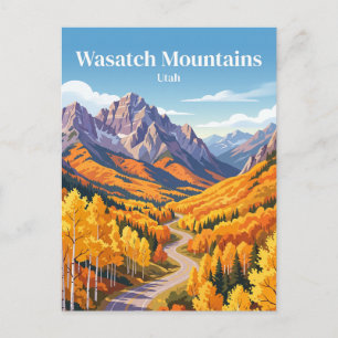 Wasatch Mountains VS Briefkaart