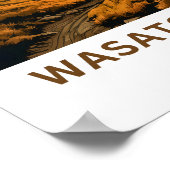 Wasatch Range Utah Reisprint Poster (Hoek)