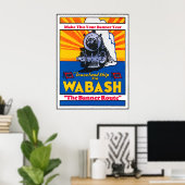 wasbak AD Poster (Thuiskantoor)