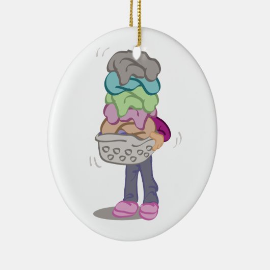 Wasbak Keramisch Ornament (Rechts)