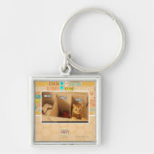 wasbakje sleutelhanger (Voorkant)