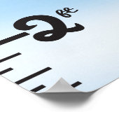 Wasballon Wissen Poster (Hoek)