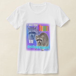 Wasbeememe: ik voeg de pret toe aan disfunctioneel t-shirt
