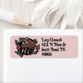 wasbeer adres etiket (Insitu)