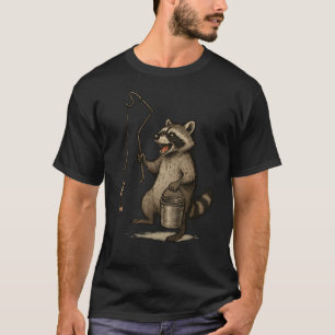 Wasbeer Afval Visser T-shirt