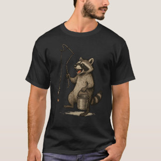 Wasbeer Afval Visser T-shirt