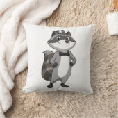 Wasbeer als bruidegom met stropdas kussen (Deken)