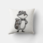 Wasbeer als bruidegom met stropdas kussen (Achterkant)