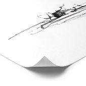 Wasbeer - Archief Art Print (Hoek)