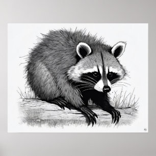 Wasbeer - Archief Art Print