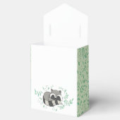 wasbeer Baby shower Bedankdoosjes (Geopend)