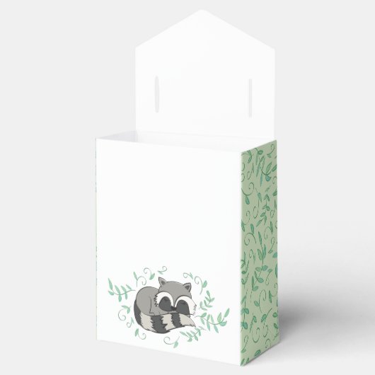 wasbeer Baby shower Bedankdoosjes (Geopend)