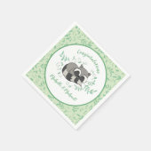 wasbeer Baby shower Servet (Hoek)