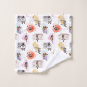 Wasbeer berovend bank bad handdoek (Wasdoekje)
