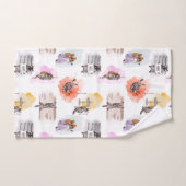 Wasbeer berovend bank bad handdoek (Handdoek)