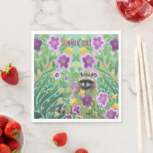 Wasbeer Bloemige Zomer Servet (Insitu)