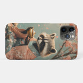 Wasbeer Boeddha: Vredige thee onder de kersenboom Case-Mate iPhone Case (Achterkant (horizontaal))