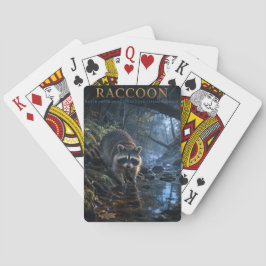 Wasbeer Bosstroom DIEREN Pokerkaarten