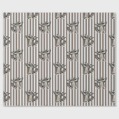 Wasbeer bruin enorme schaal voor ambacht of cadeau cadeaupapier (Vlak)