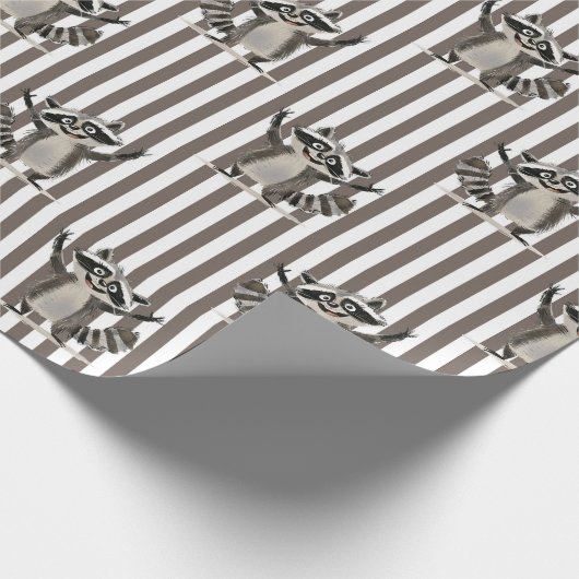 Wasbeer bruin enorme schaal voor ambacht of cadeau cadeaupapier (Hoek)