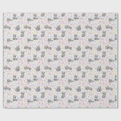 Wasbeer Cadeaupapier (Vlak)