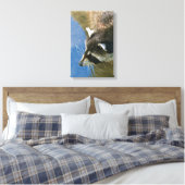 Wasbeer Canvas Afdruk (Insitu (Slaapkamer))