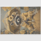  wasbeer Charmant Lady wasbeer Decoupage Tissuepapier (Voorkant)