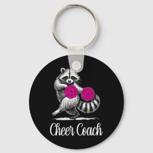 Wasbeer Cheer Coach Grappige Cheerleader Cheerlead Sleutelhanger