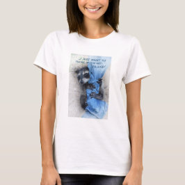 Wasbeer - chillen t-shirt