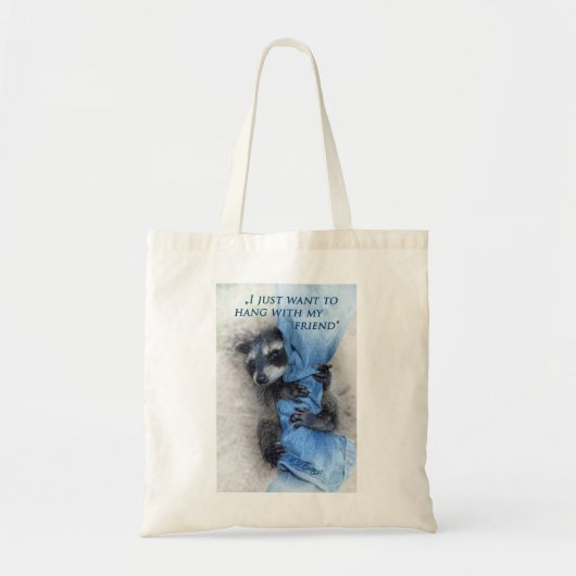 Wasbeer - chillen tote bag (Voorkant)